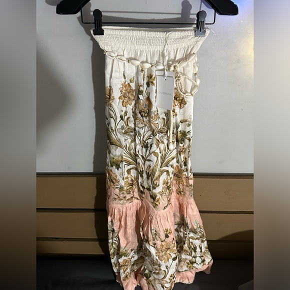 Zimmermann Chintz Tiered Midi skirt Size 2P - Picture 2 of 10